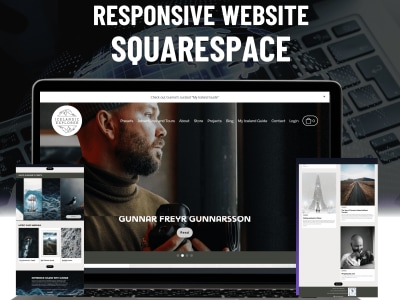 Design squarespace website, redesign squarespace website developement