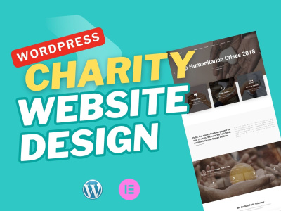 Charity website, non profit website with wordpress | Upwork
