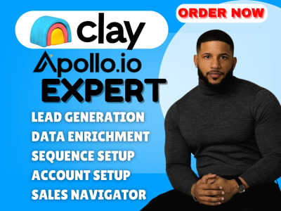 Clay com, clay data enrichment, lead building, sales navigator email setup