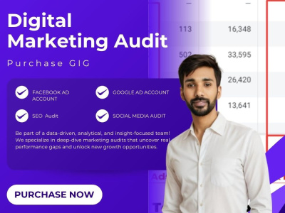 Paid Social Media Audit, Facebook & Google, Social Media Marketing Audit