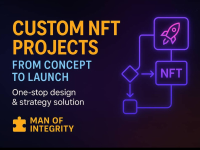 Get a custom NFT project designed from concept to launch