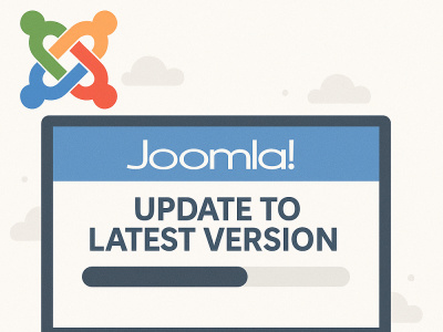Updated Joomla website with latest verison