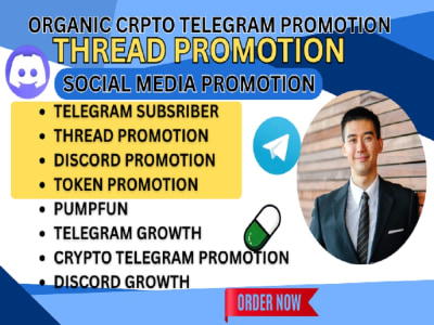 Organic telegram promotion, crypto airdrop telegram channel promotion