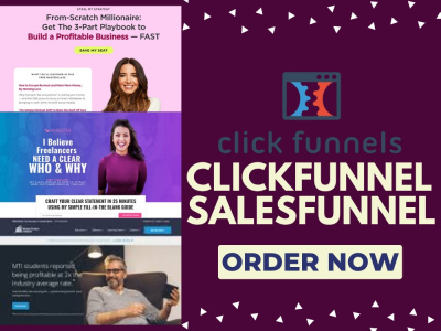 ClickFunnel SalesFunnel Clickfunnel landing page expert Clickfunnel 2.0