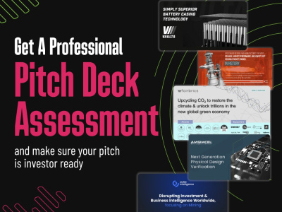 VC Pitch Deck assessment by an Expert-Vetted Designer ($1.6B+ Raised)