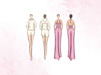 A fashion illustration/sketch for your brand | Upwork