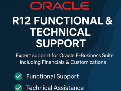 Oracle Functional & Technical Support – Expert ERP Consulting