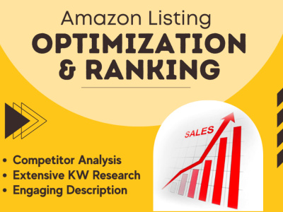 Amazon Product  Listing | Amazon Listing Optimization.