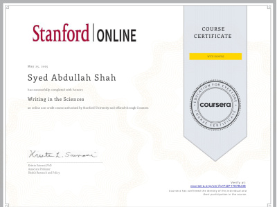A scientific and content writer for blogs, websites, and research