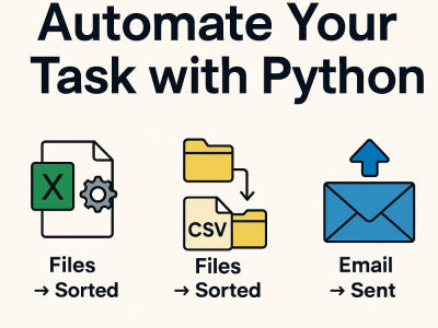 A Python script to automate your task (Excel,name files, etc) | Upwork