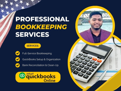 QuickBooks Online Bookkeeper & Accountant | Financial Reporting & Cleanup