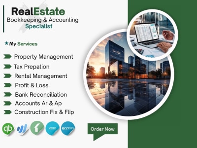 Bookkeeper/Accountant for Real Estate, Rental & Construction Businesses