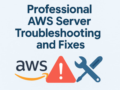 Professional AWS server troubleshooting and fixes