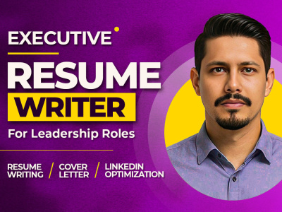 An Executive Resume, CV, Cover Letter & LinkedIn by Executive Resume Writer
