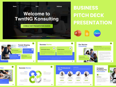 A business deck that closes deals