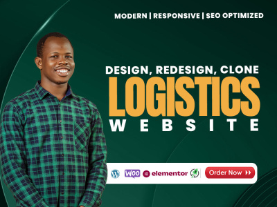 Logistics website, trucking, dispatch, freight, moving company website