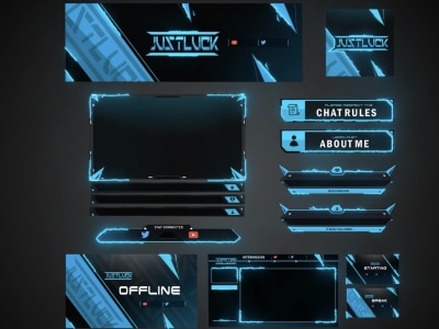 Custom Gamer Logo Animations / Unique Twitch & YouTube Intro Motion"Custom"