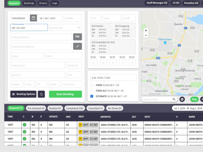 24/7 virtual cab service dispatch and ride booking help | Upwork