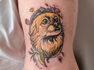 A personalized tattoo design
