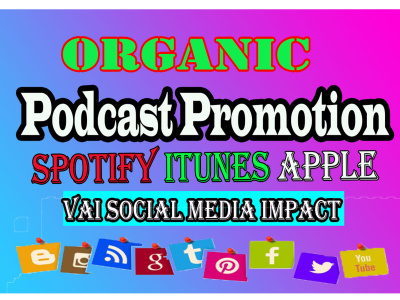 Organically promote Apple and Spotify podcasts