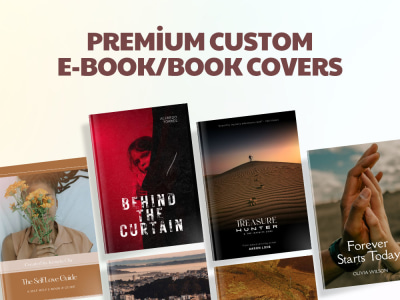 Custom E-book or Book cover design