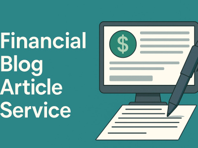 A high-quality financial article or blog post