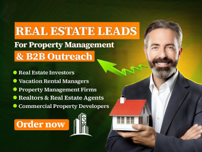 Verified Contact List for Real Estate & Property Management Businesses