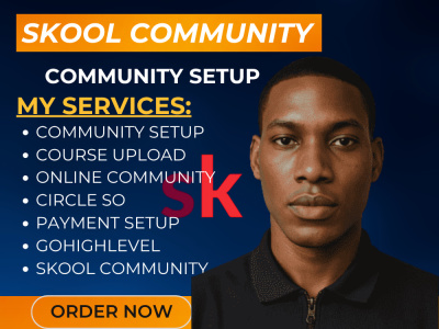 Setup Skool Community Circle so Gohighlevel Mighty Network Online Community