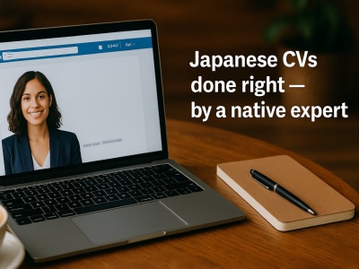 A sophisticated CV/LinkedIn in Japanese