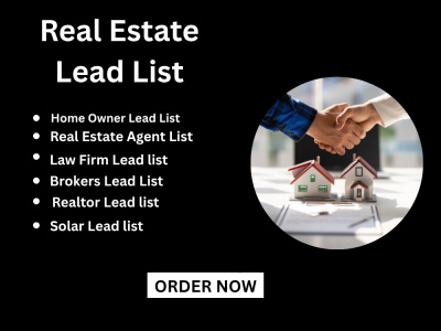 Real Estate Homeowner, Broker, Realtor, Agent, Solar, Plumbing Leads