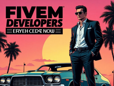 Fivem configuration, fivem custom script, server, map, roleplay