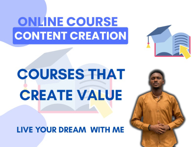 Prepare online course content, course curriculum for your online university