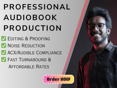 Professional Audiobook Editing & Post-Production, ACX & Audible Ready