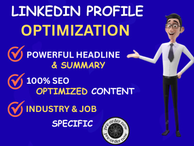 100% Optimized LinkedIn profile Content [Job & Industry Specific]