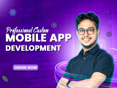 IOS and Android Mobile App Developer using Flutter, React Native