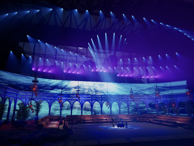 Stage Lighting Design and 3D visualization