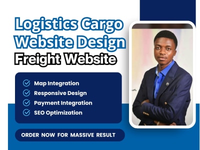 Logistics website, trucking website, freight broker company website