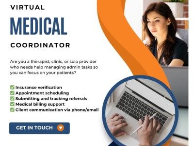 Medical Coordination – Insurance, Referrals, Scheduling & Bilingual Support