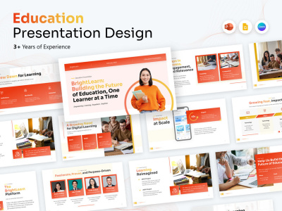 A Professional & Eye-Catching Education or Training Presentation Design
