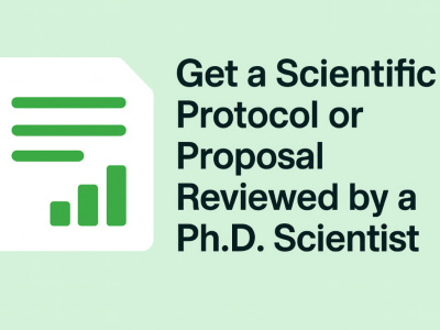 A Scientific Protocol or Proposal Reviewed by a Ph.D. Scientist