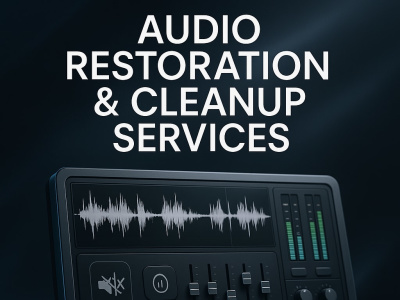Audio Restoration and Cleanup Services