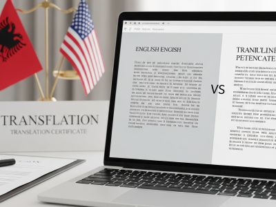 Certified English–Albanian Translation for Legal & Immigration Documents