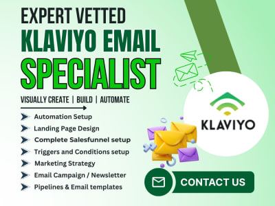 Klaviyo Email Marketing Specialist Klaviyo Flows Setup Automation Campaign