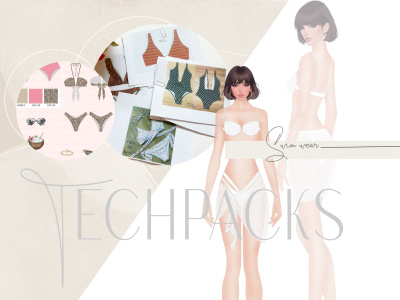 Swimwear Tech pack + Factory-Ready Tech Pack++ FREE Manufacturer List