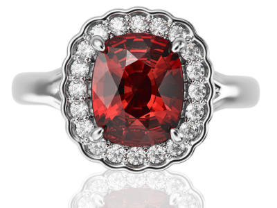 Photorealistic jewelry rendering - ready for Web, Social Media & Marketing
