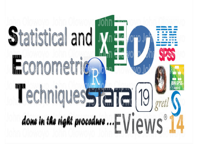 An empirical analysis using STATA, EVIEWS, R, SPSS, AMOS, JAMOVI, and GRETL