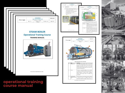 A professionally written operational training course manual