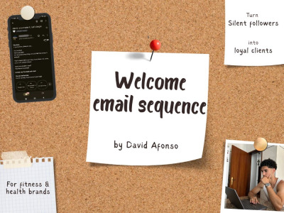 A welcome email sequence for fitness & health brands
