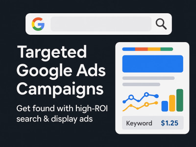 Certified Google Ads expert PPC Ads manager, Google ads management