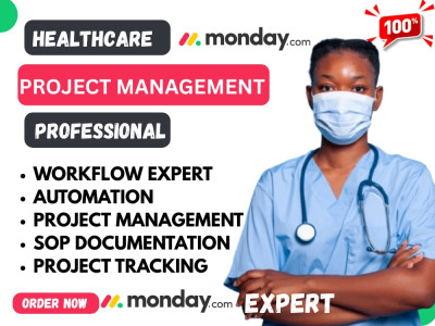 Healthcare Project Management on Monday.com, Asana, ClickUp CRM Setup